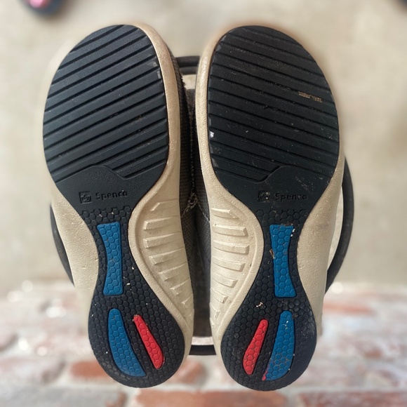 Spenco Men's Siesta Canvas Slides in Charcoal - Size 9 - Picture 5 of 8